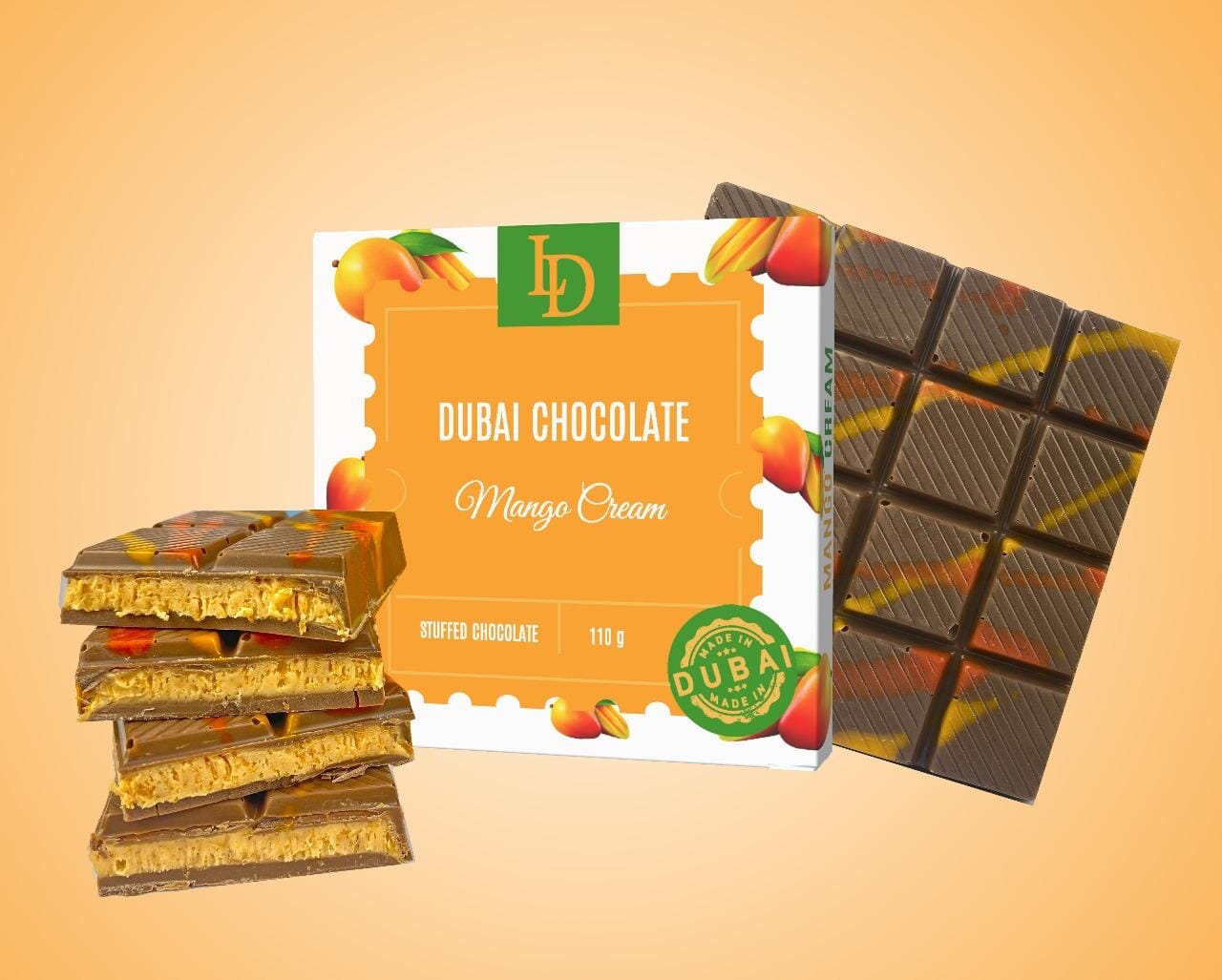 🍫 Chocolat de Dubaï – Fabriqué à Dubaï 🇦🇪 (100 % original)