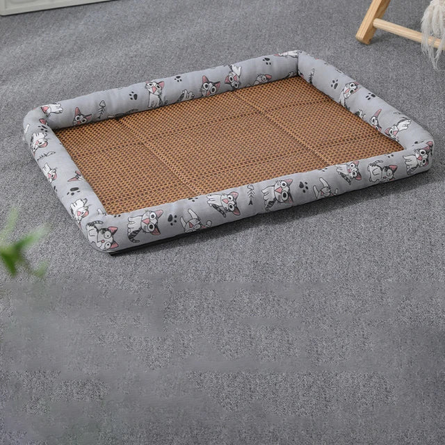 Lit d'été rafraîchissant pour chiens et chats