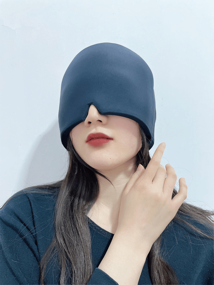Bonnet anti-migraine chaud/froid