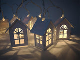 Guirlande lumineuse en forme de maison