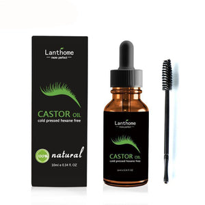 Huile de ricin pour de beaux cils et sourcils
