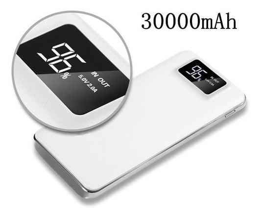 Batterie externe Design 30 000mAh avec écran LCD !