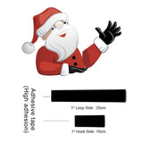 Sticker essuie-glace arrière Père Noël