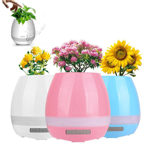 Vase enceinte bluetooth  LED