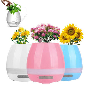 Vase enceinte bluetooth  LED