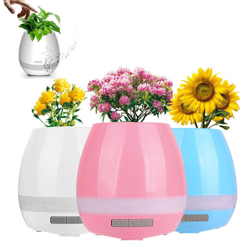 Vase enceinte bluetooth  LED