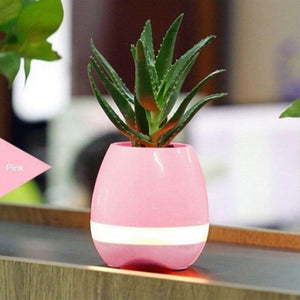 Vase enceinte bluetooth  LED