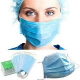 Lot de 20 masques antivirus à trois couches de niveau medical