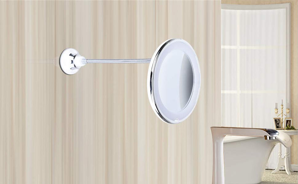 Miroir loupe ajustable à 360°