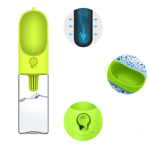Gourde d'eau portable pour chien et chat