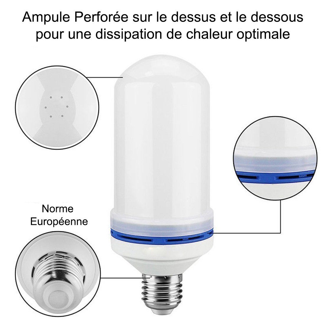Ampoule Led À Effet Flamme L'ampoule Qui A L'âme D'une Flamme