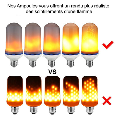 Ampoule Led À Effet Flamme L'ampoule Qui A L'âme D'une Flamme