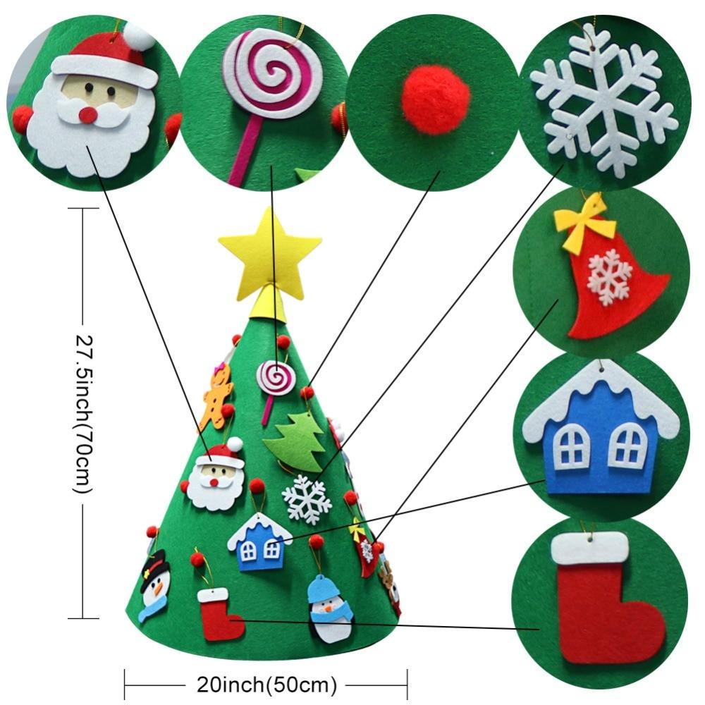 Mini sapin en feutre