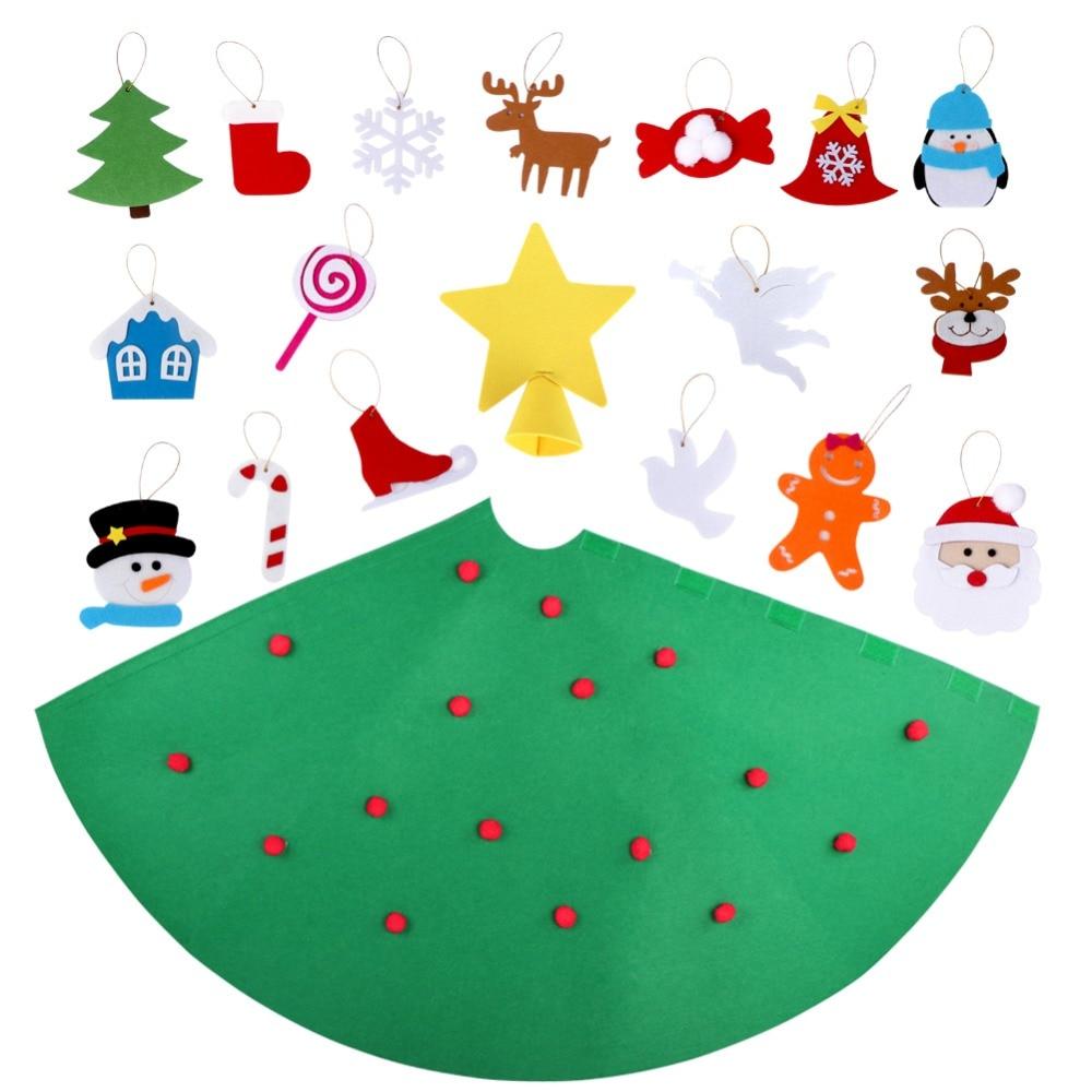 Mini sapin en feutre