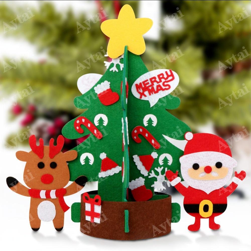 Mini sapin en feutre