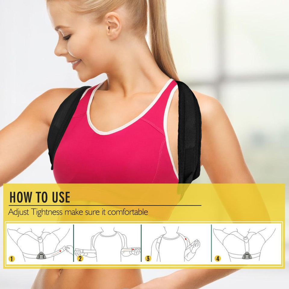 Correcteur De Posture Premium À Taille Ajustable