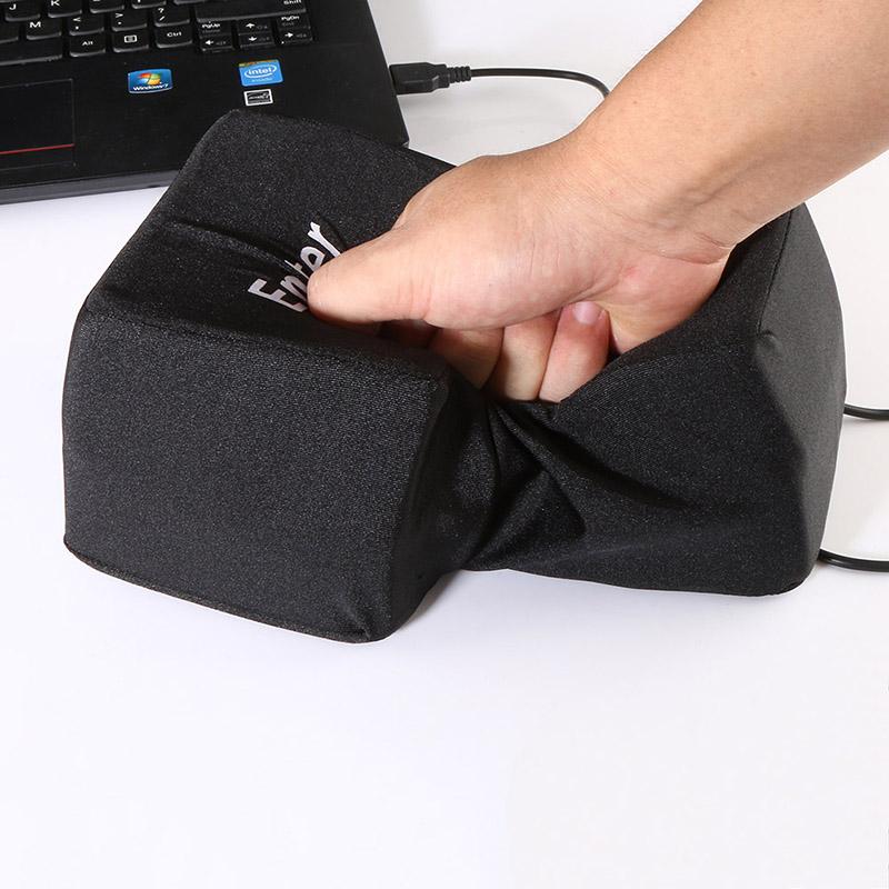 Touche "Entrée" géante - Coussin anti stress