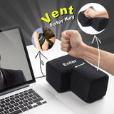 Touche "Entrée" géante - Coussin anti stress
