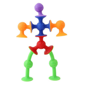 Jeu de Construction à Ventouse