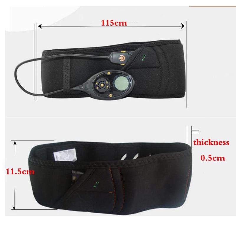 Ceinture Abdominale À Electro-Stimulation Sans Fils (150 Niveaux D'intensité!)