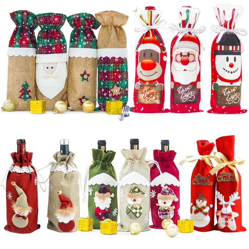 Cache-bouteille spécial Noël