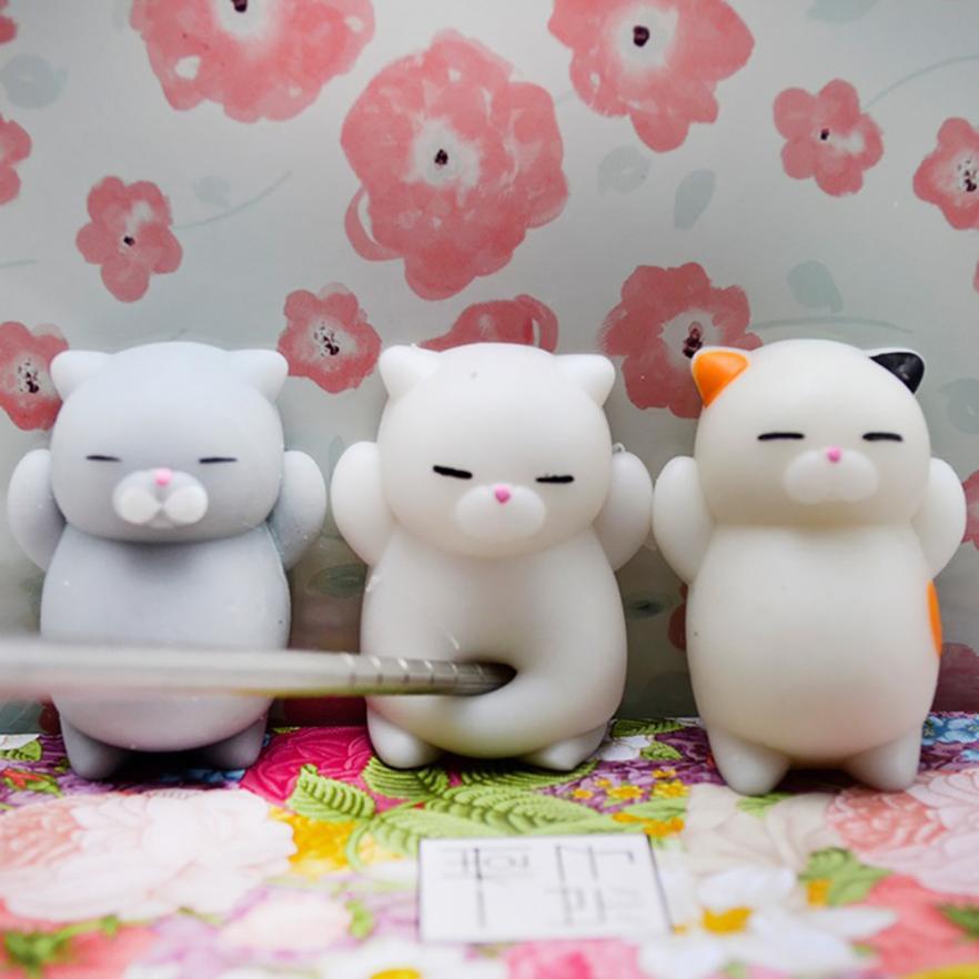 Chat Moelleux "Squishy" Anti Stress