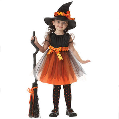 Costume De Sorcière Pour Fillettes