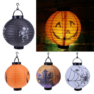 Lanterne LED Terrifiante Pour Halloween