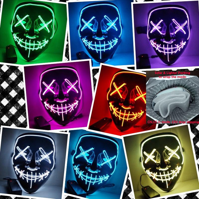 Masque LED Effrayant