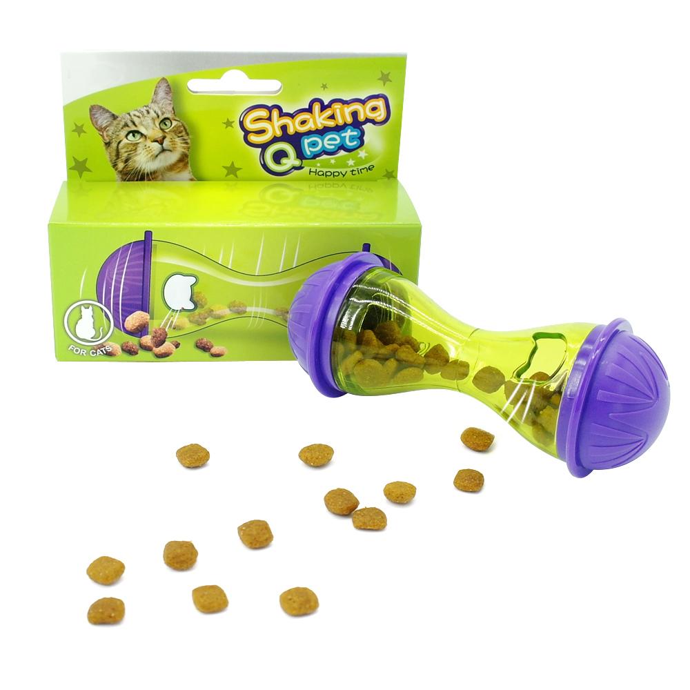 Distributeur de nourriture interactif pour chat