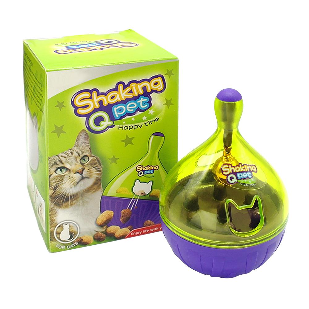 Distributeur de nourriture interactif pour chat