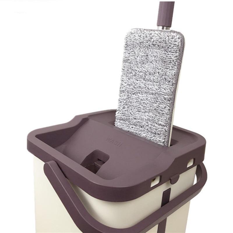 Balai microfibre et seau essoreur