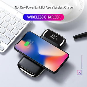 Powerbank Chargeur Sans Fil Pour Smartphone
