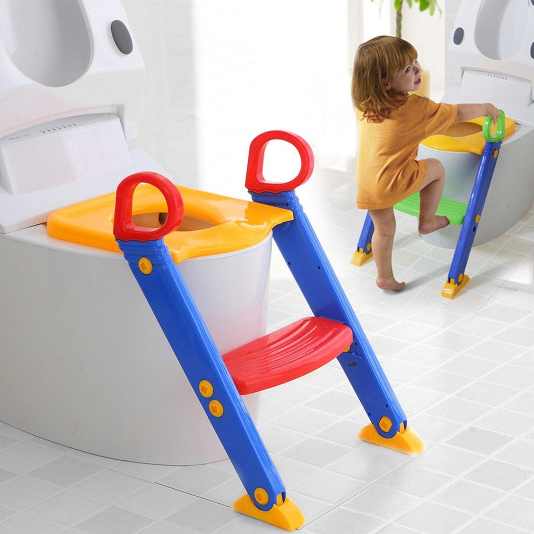 Siège De Toilettes Avec Escabeau Pour Enfant –