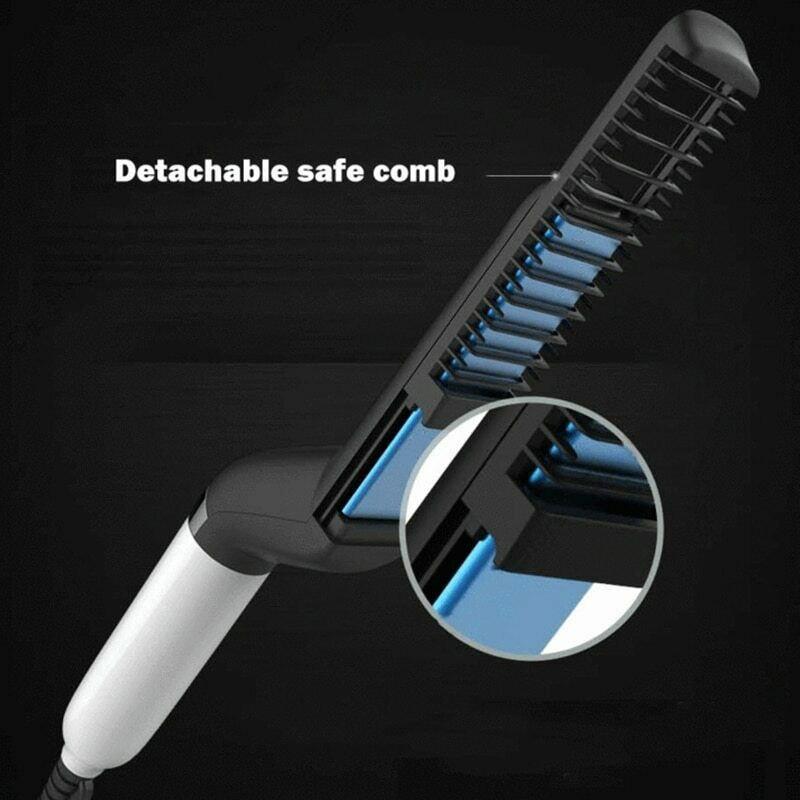 Brosse électrique barbe et cheveux