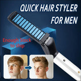 Brosse électrique barbe et cheveux