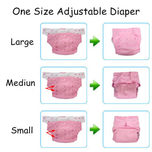 Couche Lavable Et Réutilisable + Insert Ultra Absorbant Inclus