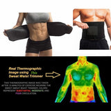 Ceinture de sudation adbominale Néoprène Sauna Shaperwear minceur