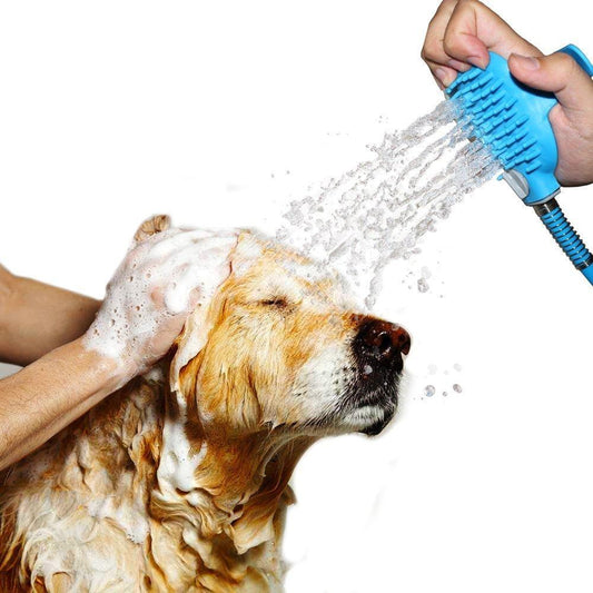 Kit Brosse De Bain Pulvérisateur Pour Toilettage De Chien