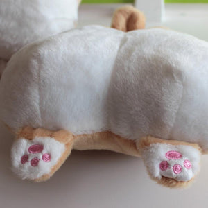 Cale-nuque en forme de fesses de Corgi
