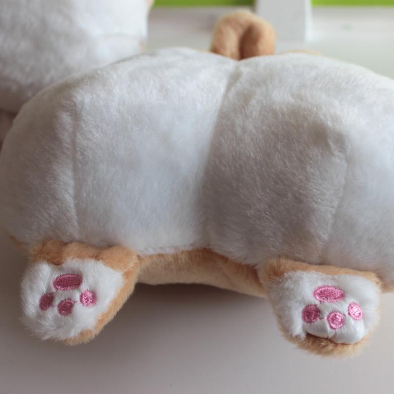 Cale-nuque en forme de fesses de Corgi