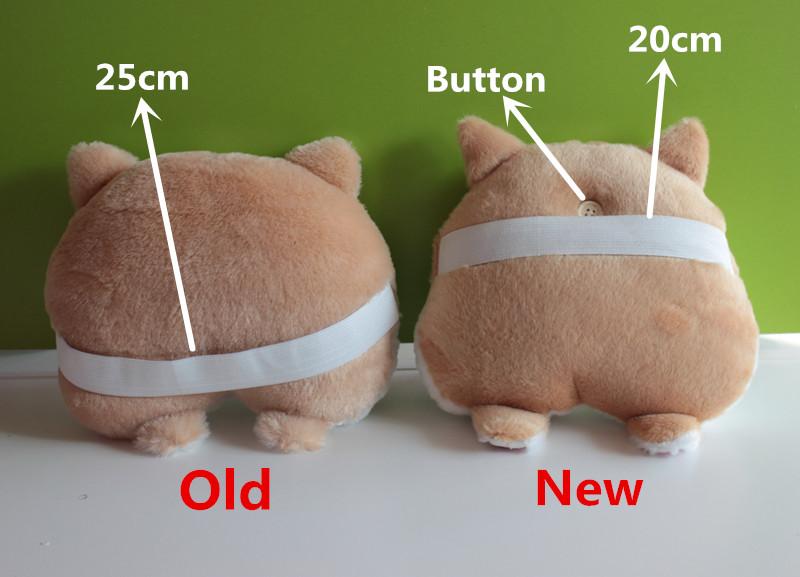 Cale-nuque en forme de fesses de Corgi