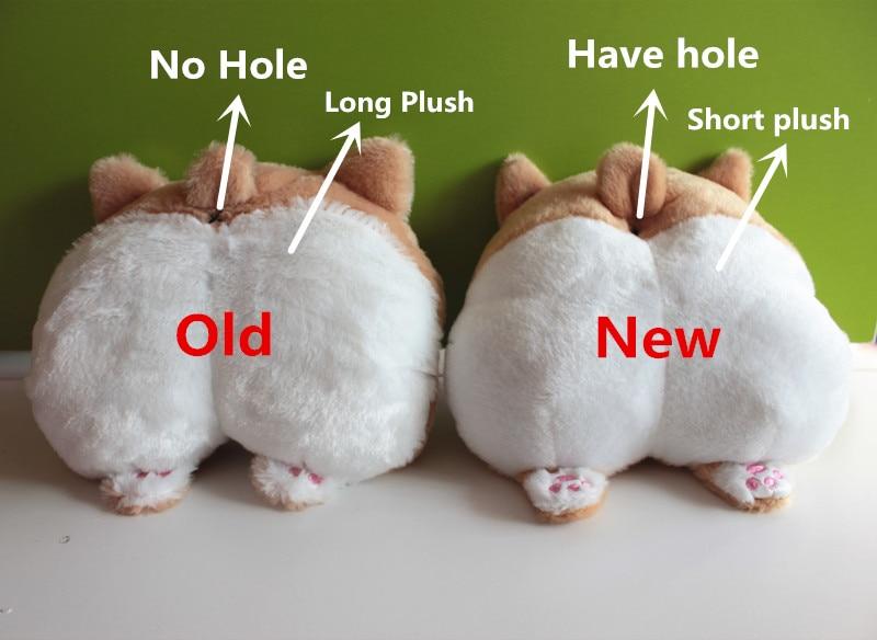 Cale-nuque en forme de fesses de Corgi