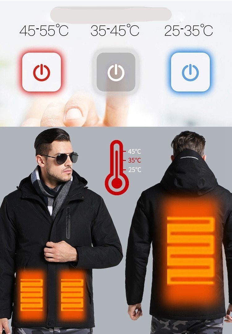 Veste chauffante