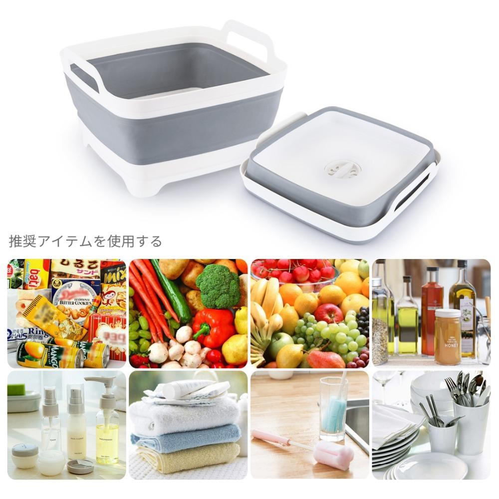 Bac Plastique Pliable Pour Fruits et Légumes