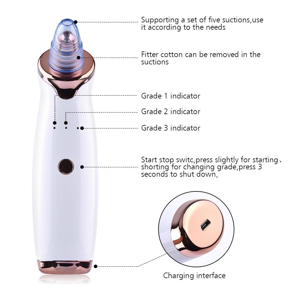 Aspirateur points noirs