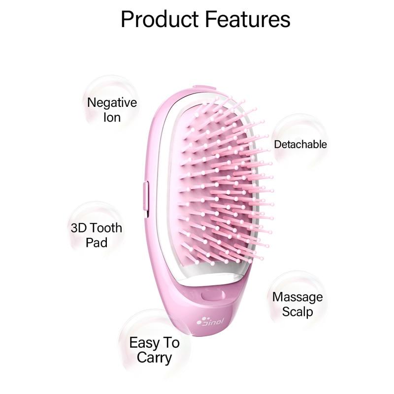 Brosse ionique sans fil