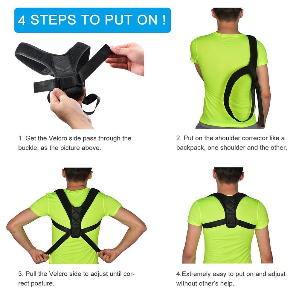 Correcteur de Posture Discret