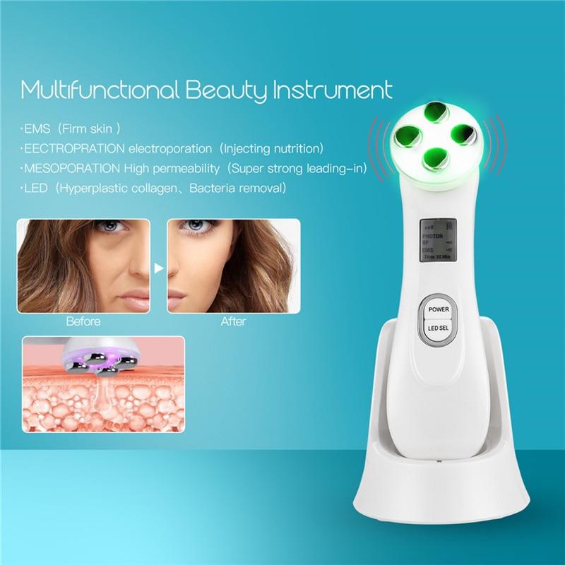 Masseur visage à fréquences
