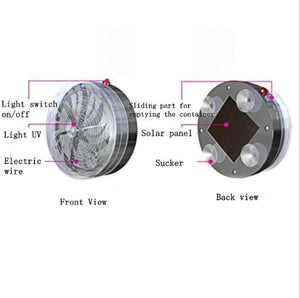 Lampe Anti-moustiques À Énergie Solaire